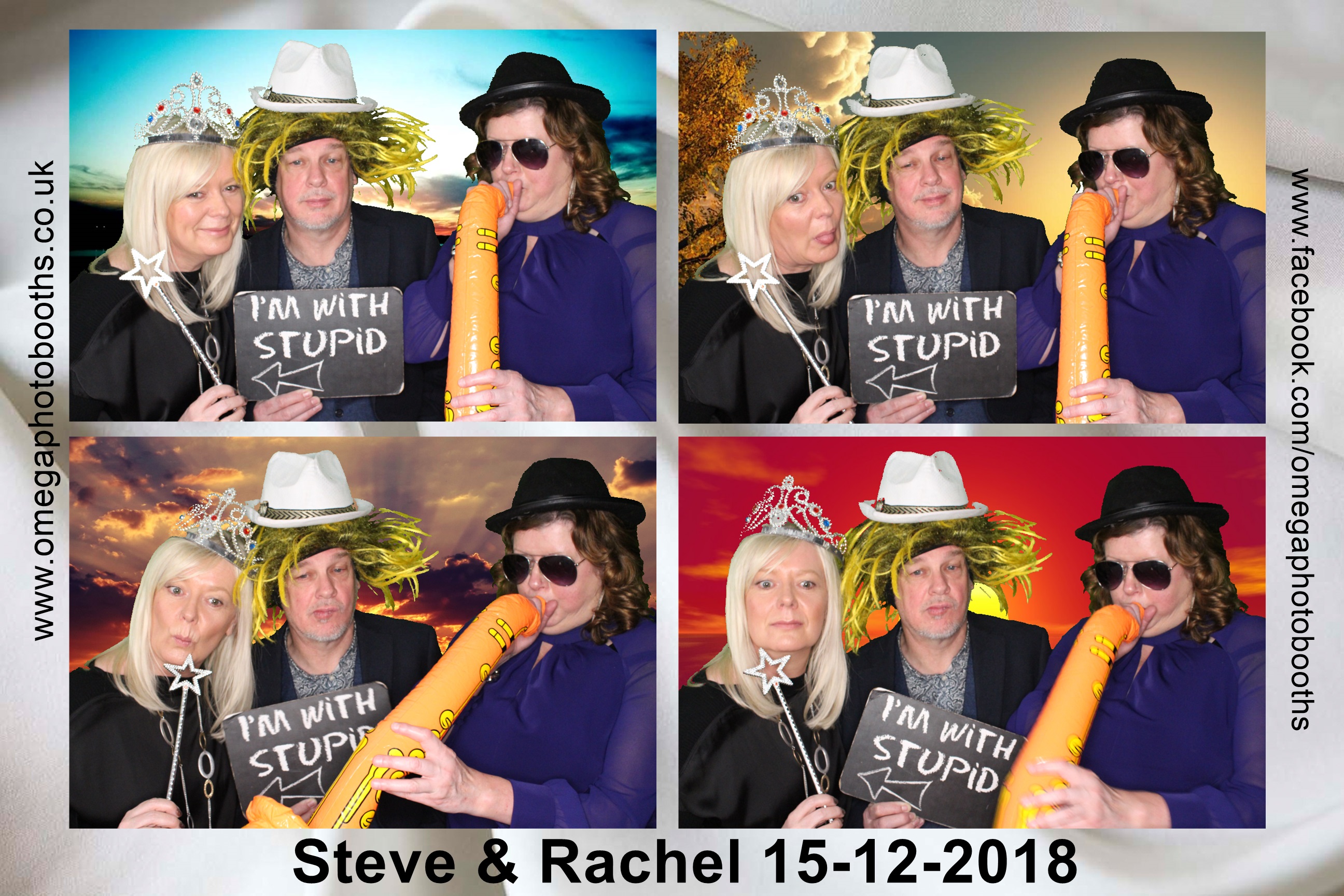 Steve and Rachel's Wedding | View more photos from the event at gallery.omegaphotobooths.co.uk/u/Omega-Photobooths/Steve-and-Rachels-Wedding